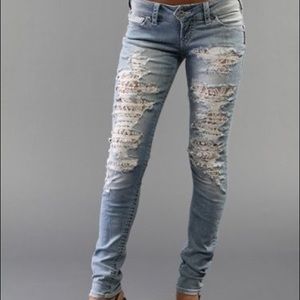 Silver Camden Tuesday fit skinny jeans